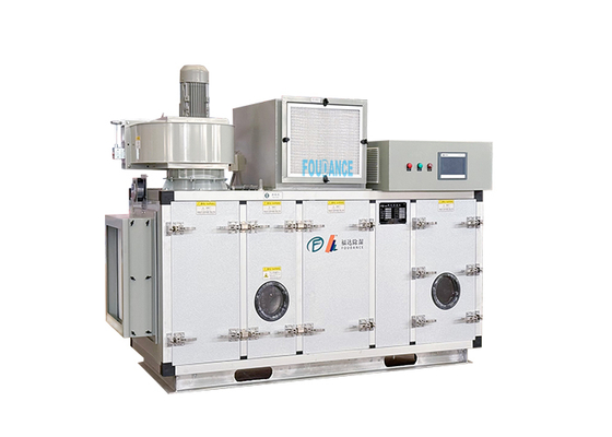 3000CMH Tam Otomatik PLC Kontrollü Endüstriyel Desiccant Rotor Nem Alma Cihazı (HMI ile)