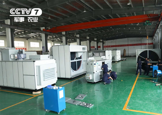 İlaç Endüstrisi için 6000m3 / H Yüksek Verimli Kurutucu Nem Alma Cihazı