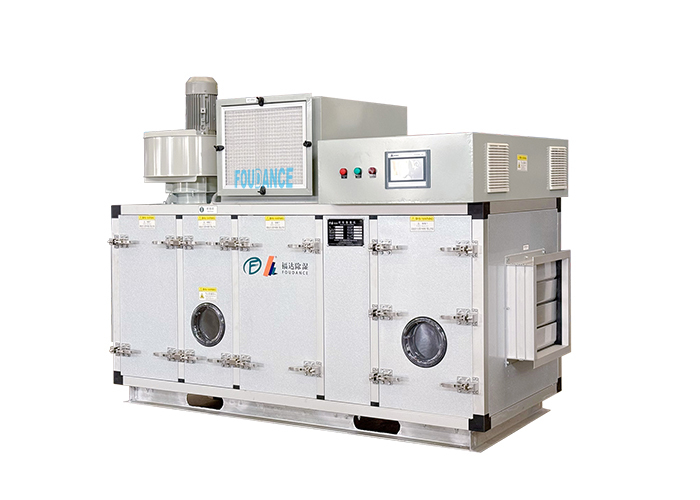 3000CMH Tam Otomatik PLC Kontrollü Endüstriyel Desiccant Rotor Nem Alma Cihazı (HMI ile)
